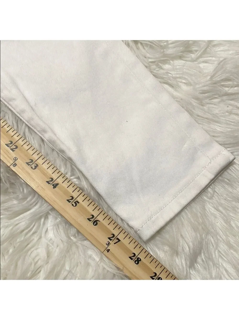 Michael Kors Selma Strength White Skinny Jeans Sz 6